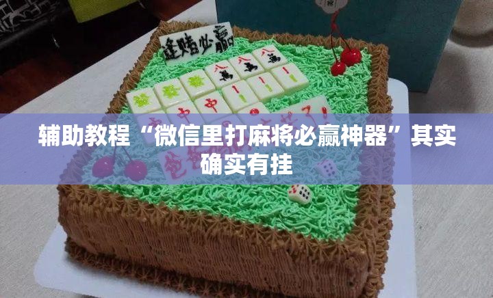 辅助教程“微信里打麻将必赢神器	”其实确实有挂