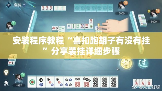 安装程序教程“喜扣跑胡子有没有挂”分享装挂详细步骤