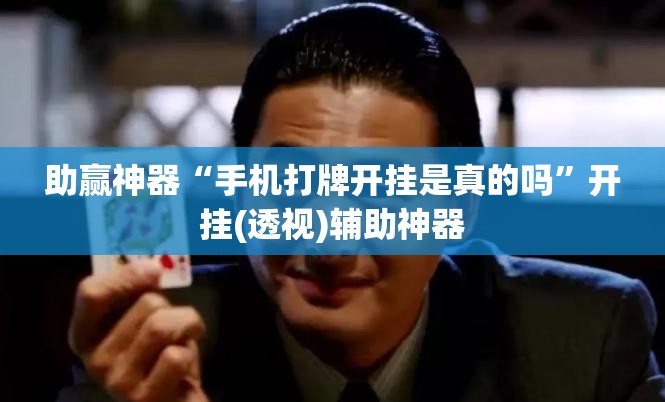 助赢神器“手机打牌开挂是真的吗	”开挂(透视)辅助神器