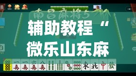 辅助教程“微乐山东麻将万能开挂器”开挂(透视)辅助教程