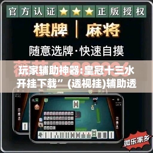 玩家辅助神器:皇冠十三水开挂下载”(透视挂)辅助透视教程