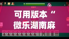 可用版本“微乐湖南麻将有挂吗多少钱	”(透视挂)辅助透视教程
