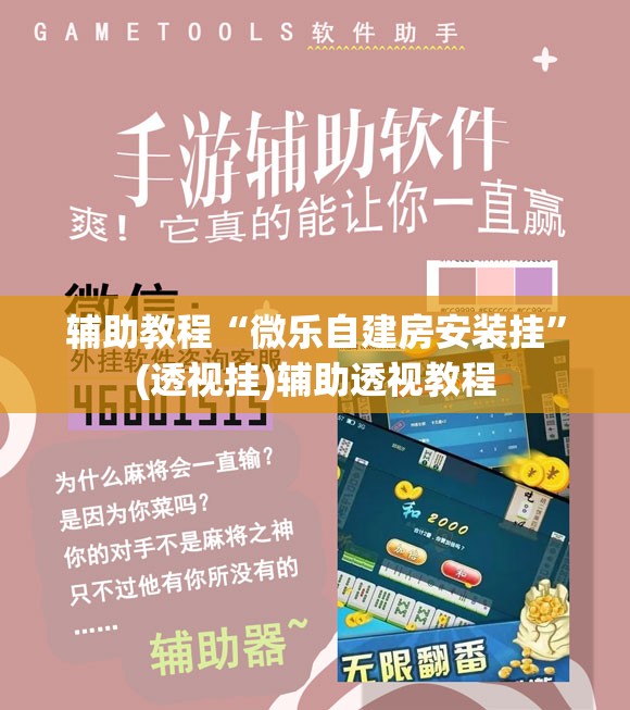 辅助教程“微乐自建房安装挂	”(透视挂)辅助透视教程