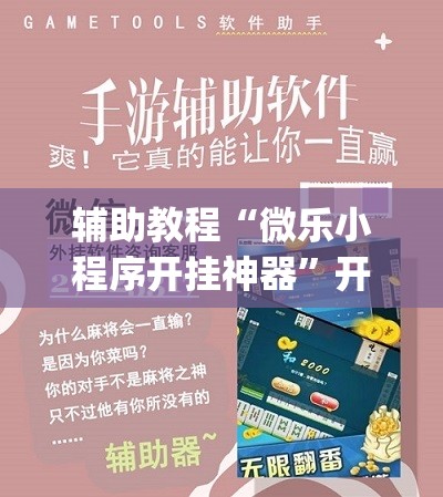 辅助教程“微乐小程序开挂神器”开挂(透视)辅助神器