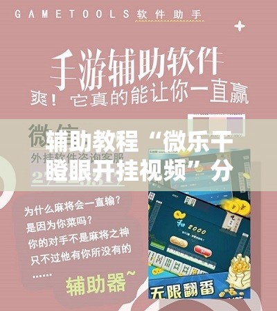 辅助教程“微乐干瞪眼开挂视频”分享装挂详细步骤