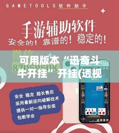 可用版本“迅奇斗牛开挂”开挂(透视)辅助神器