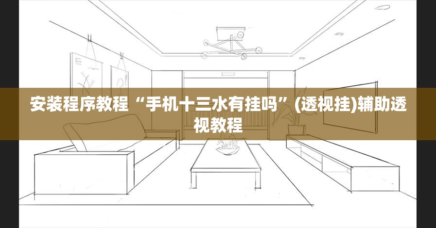 安装程序教程“手机十三水有挂吗”(透视挂)辅助透视教程