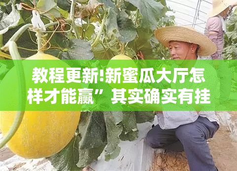 教程更新!新蜜瓜大厅怎样才能赢	”其实确实有挂