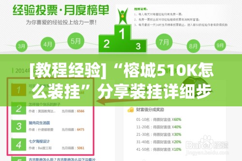 [教程经验]“榕城510K怎么装挂”分享装挂详细步骤