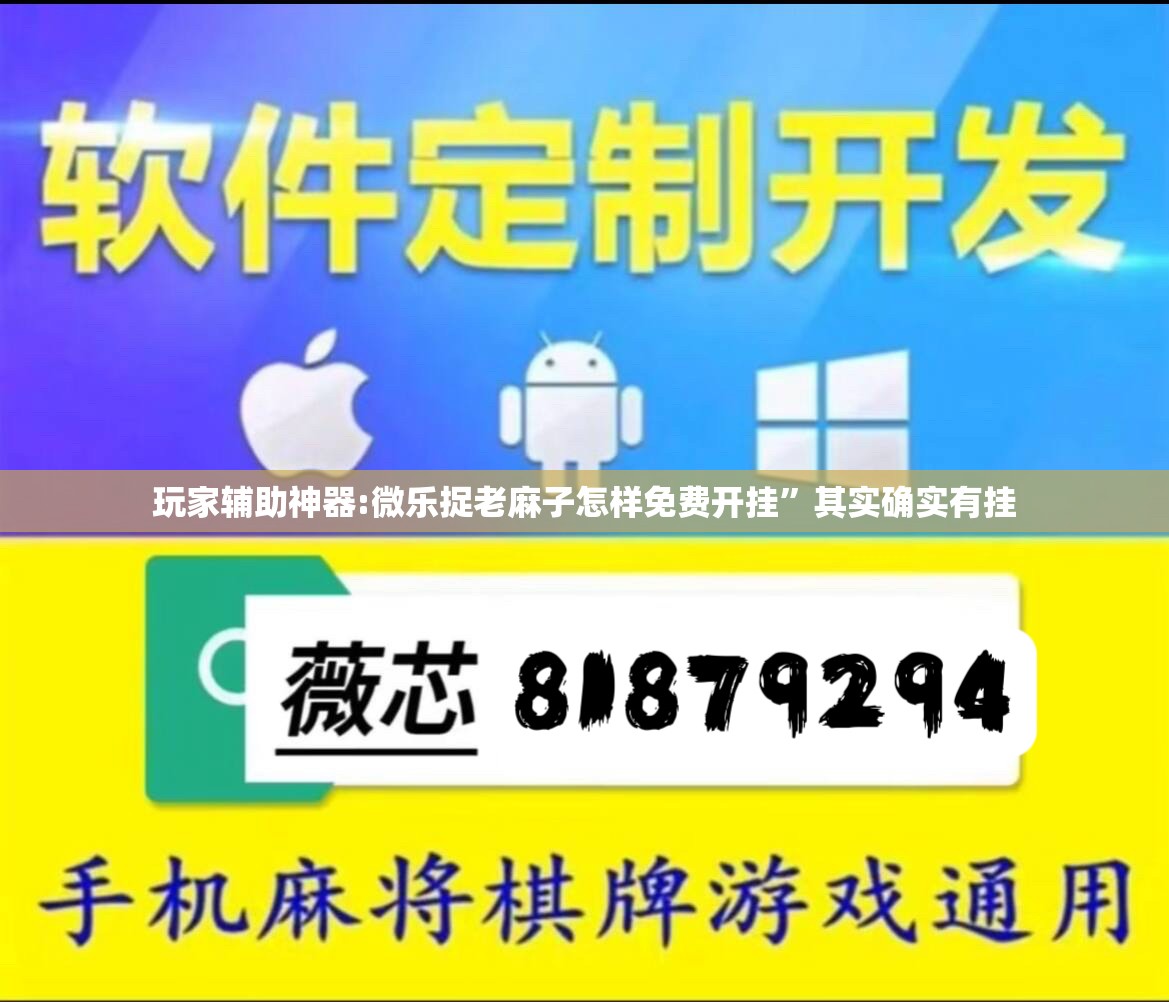 玩家辅助神器:微乐捉老麻子怎样免费开挂”其实确实有挂