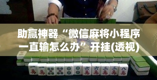 助赢神器“微信麻将小程序一直输怎么办”开挂(透视)辅助教程
