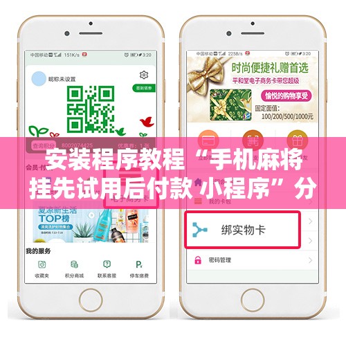 安装程序教程“手机麻将挂先试用后付款 小程序”分享装挂详细步骤