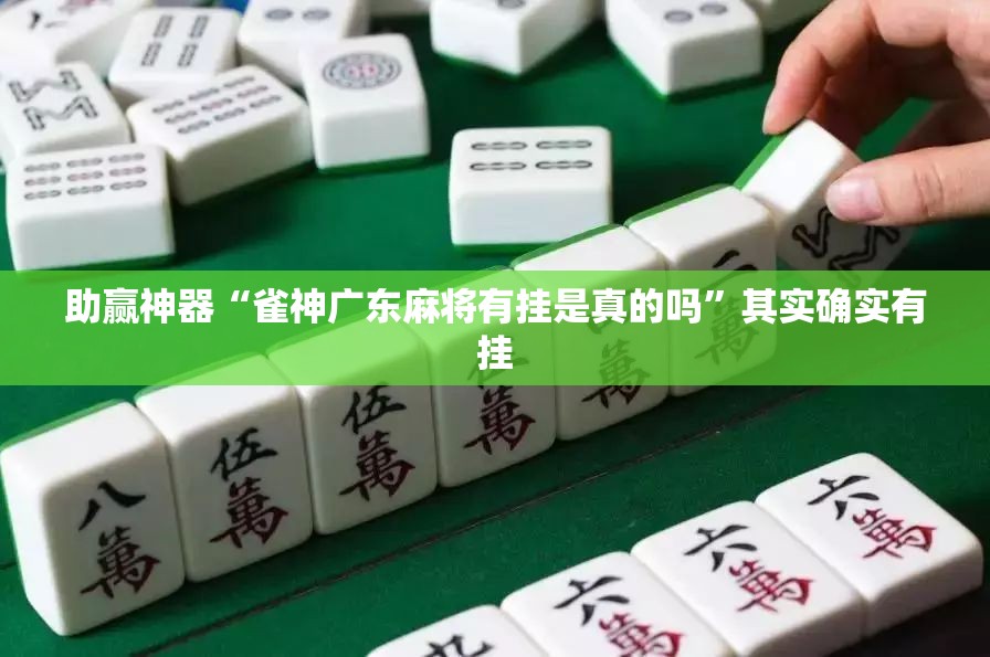 助赢神器“雀神广东麻将有挂是真的吗	”其实确实有挂