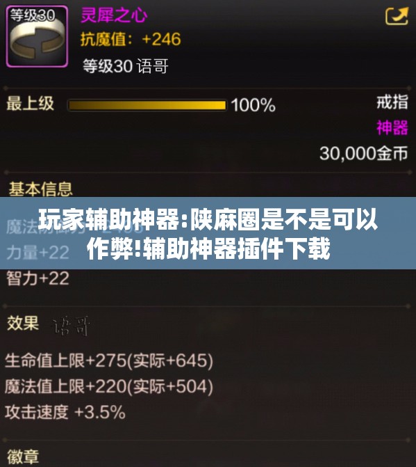 玩家辅助神器:陕麻圈是不是可以作弊!辅助神器插件下载 玩家辅助神器:陕麻圈是不是可以作弊!辅助神器插件下载