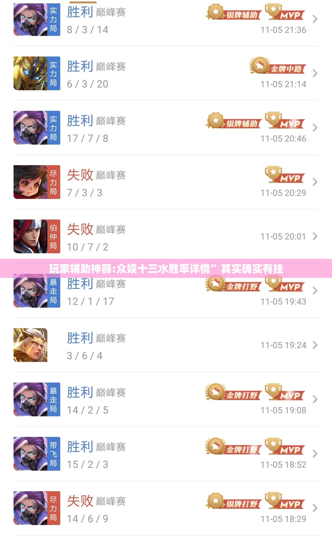 玩家辅助神器:众娱十三水胜率详情”其实确实有挂