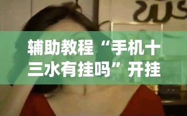 辅助教程“手机十三水有挂吗	”开挂(透视)辅助神器