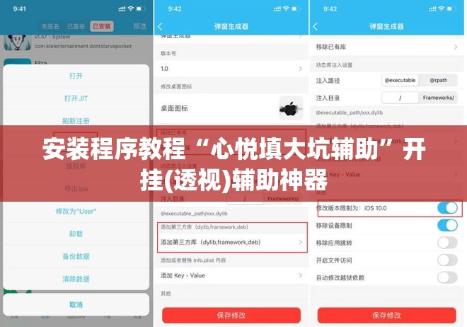 安装程序教程“心悦填大坑辅助	”开挂(透视)辅助神器