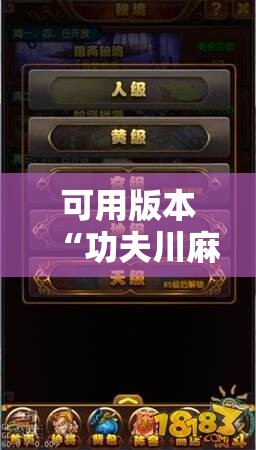 可用版本“功夫川麻免费开挂神器”分享装挂详细步骤