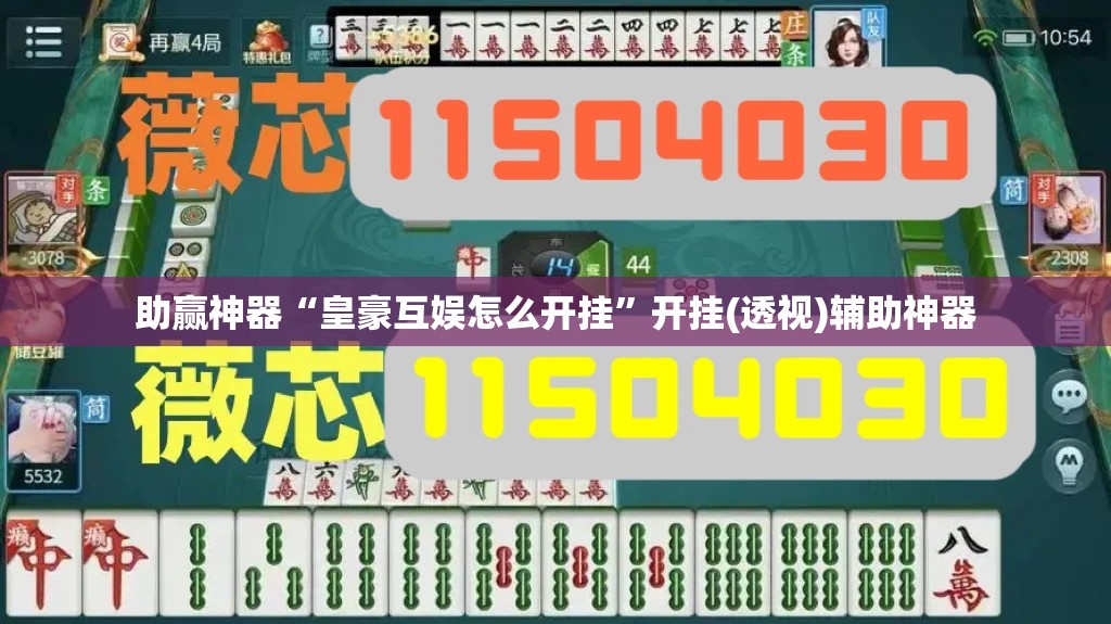 助赢神器“皇豪互娱怎么开挂”开挂(透视)辅助神器