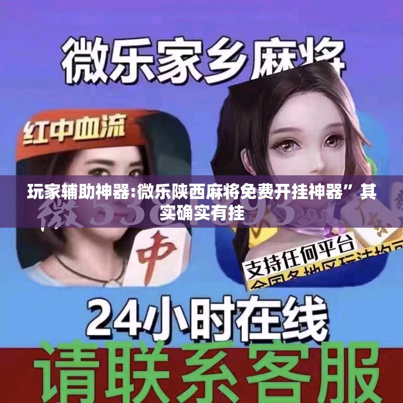 玩家辅助神器:微乐陕西麻将免费开挂神器	”其实确实有挂