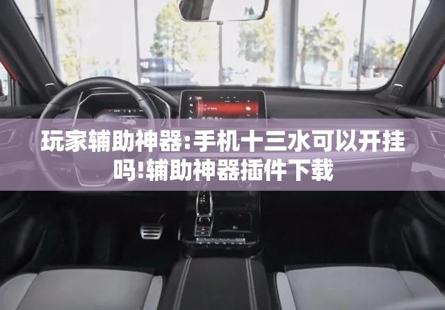 玩家辅助神器:手机十三水可以开挂吗!辅助神器插件下载