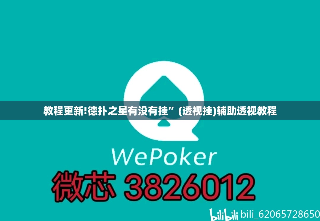 教程更新!德扑之星有没有挂”(透视挂)辅助透视教程
