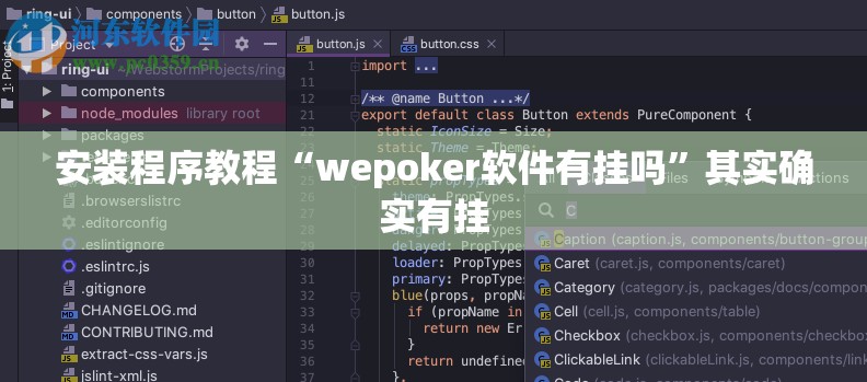 安装程序教程“wepoker软件有挂吗”其实确实有挂
