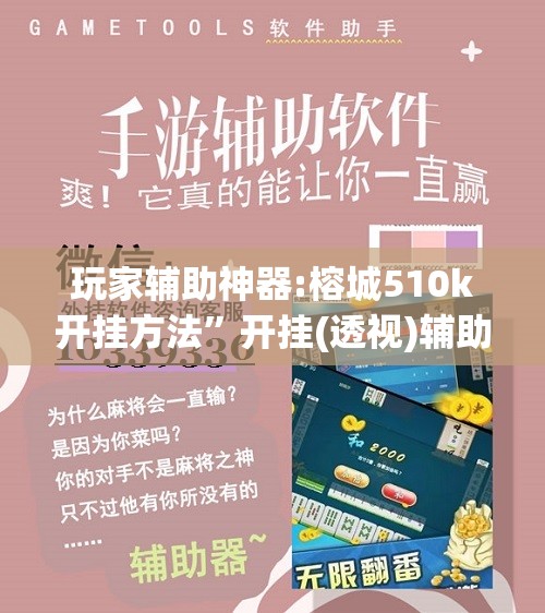 玩家辅助神器:榕城510k开挂方法”开挂(透视)辅助神器