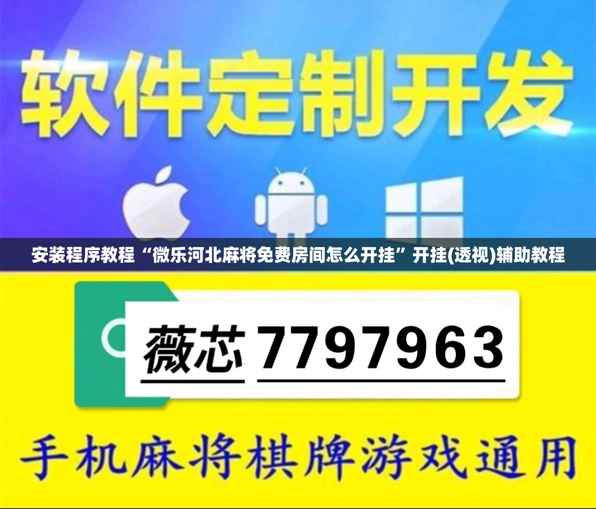 安装程序教程“微乐河北麻将免费房间怎么开挂”开挂(透视)辅助教程