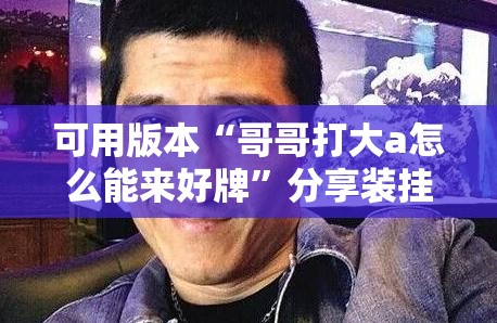 可用版本“哥哥打大a怎么能来好牌	”分享装挂详细步骤