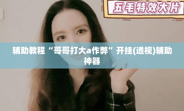 辅助教程“哥哥打大a作弊”开挂(透视)辅助神器
