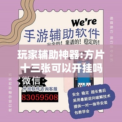 玩家辅助神器:方片十三张可以开挂吗”(透视挂)辅助透视教程