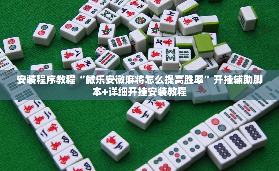 安装程序教程“微乐安徽麻将怎么提高胜率”开挂辅助脚本+详细开挂安装教程