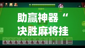 助赢神器“决胜麻将挂先试用后付款”开挂(透视)辅助神器