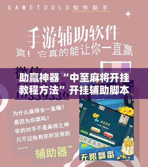 助赢神器“中至麻将开挂教程方法”开挂辅助脚本+详细开挂安装教程