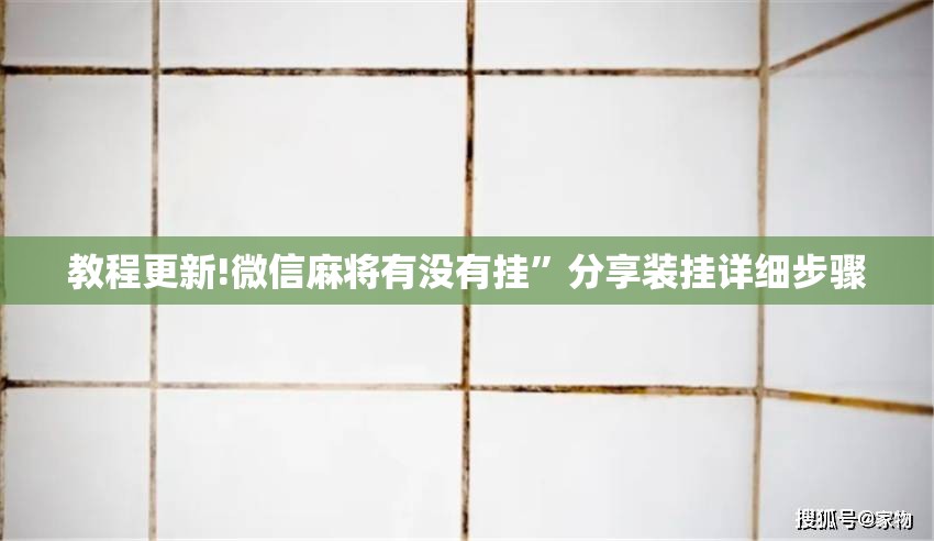 教程更新!微信麻将有没有挂”分享装挂详细步骤