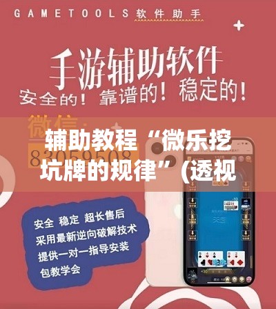 辅助教程“微乐挖坑牌的规律”(透视挂)辅助透视教程