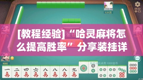 [教程经验]“哈灵麻将怎么提高胜率	”分享装挂详细步骤