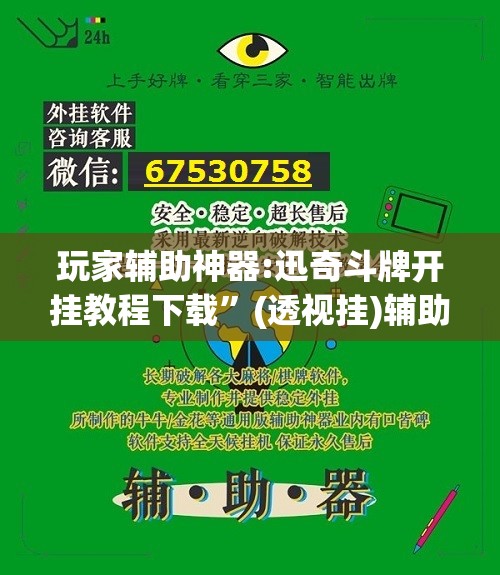 玩家辅助神器:迅奇斗牌开挂教程下载”(透视挂)辅助透视教程