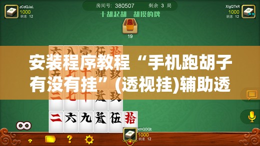 安装程序教程“手机跑胡子有没有挂”(透视挂)辅助透视教程