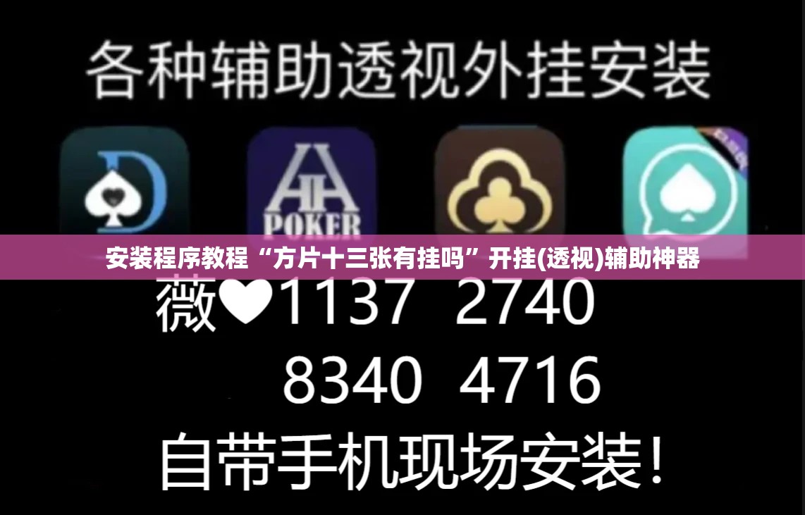 安装程序教程“方片十三张有挂吗”开挂(透视)辅助神器