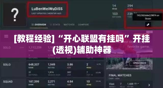 [教程经验]“开心联盟有挂吗”开挂(透视)辅助神器