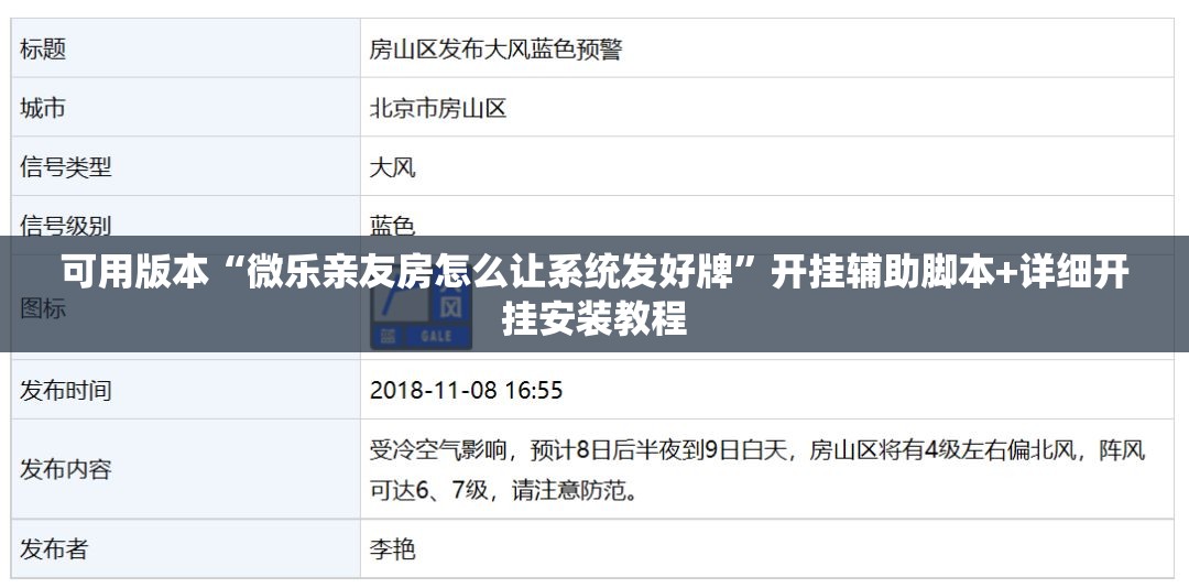 可用版本“微乐亲友房怎么让系统发好牌	”开挂辅助脚本+详细开挂安装教程