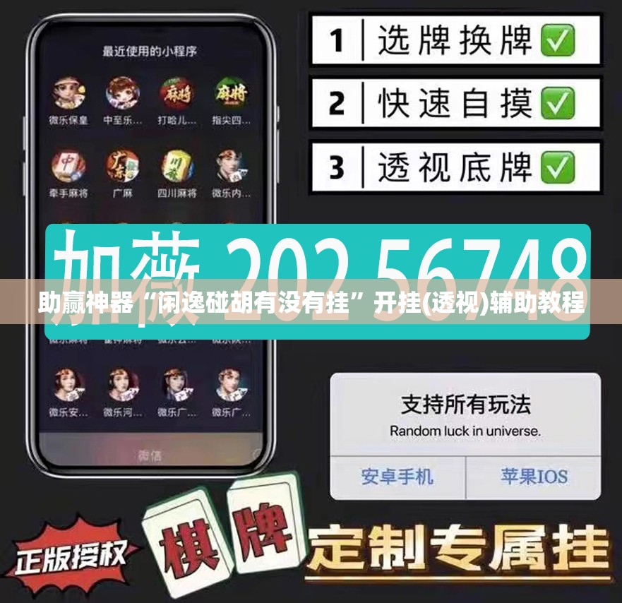 助赢神器“闲逸碰胡有没有挂”开挂(透视)辅助教程