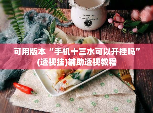 可用版本“手机十三水可以开挂吗”(透视挂)辅助透视教程
