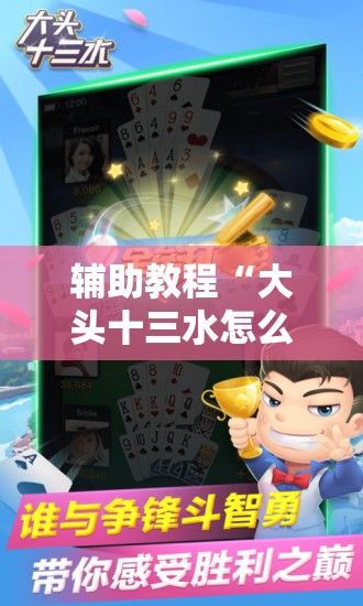 辅助教程“大头十三水怎么刷好牌!辅助神器插件下载
