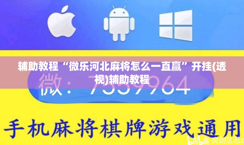 辅助教程“微乐河北麻将怎么一直赢”开挂(透视)辅助教程