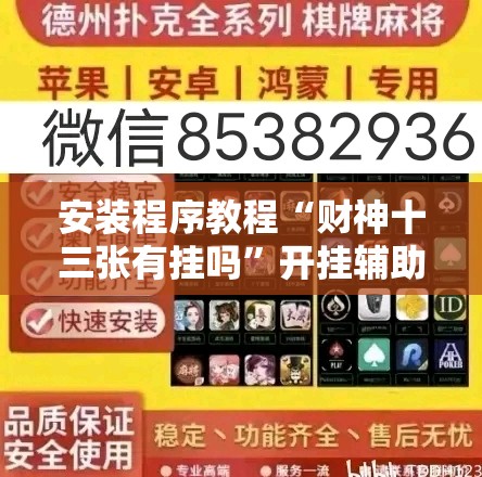 安装程序教程“财神十三张有挂吗	”开挂辅助脚本+详细开挂安装教程