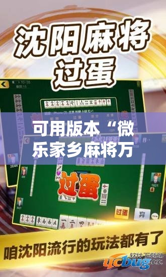 可用版本“微乐家乡麻将万能开挂器通用版	”分享装挂详细步骤