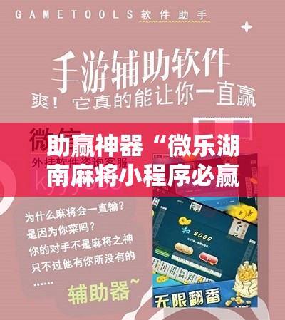 助赢神器“微乐湖南麻将小程序必赢神器免费	”分享装挂详细步骤